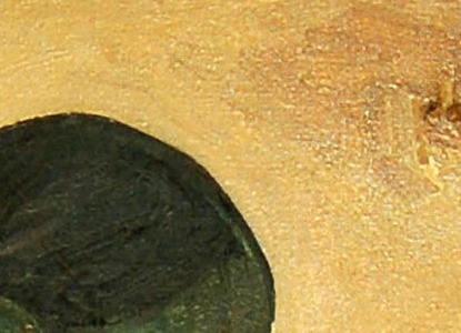 Фрагмент Девушка с птичкой