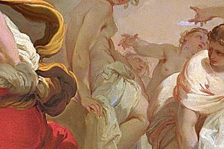 Фрагмент Diana and Callisto