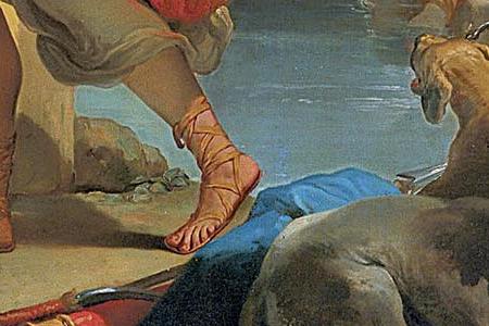 Фрагмент Diana and Callisto