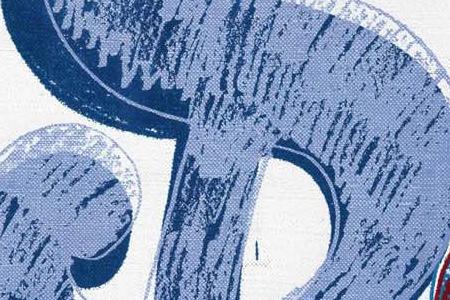 Фрагмент DOLLAR три раза, бирюзовый голубой коричневый