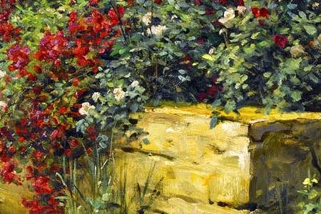 Фрагмент Домик на озере