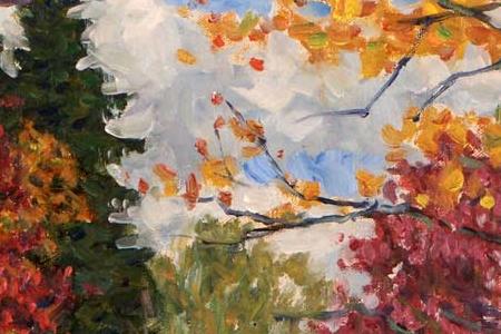 Фрагмент Дорога в деревню