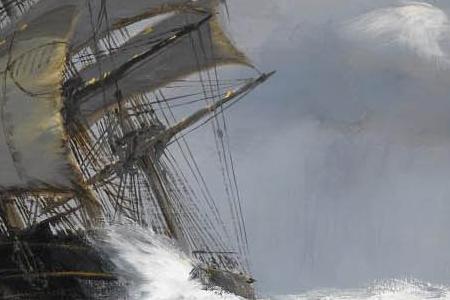 Фрагмент DRIVING SEAS - THE BLUE JACKET