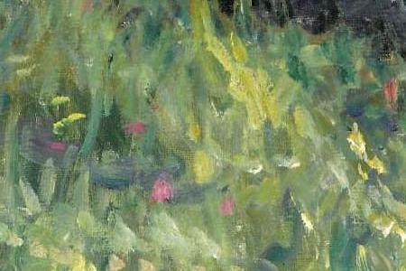 Фрагмент Два юноши в поле