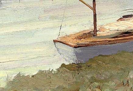 Фрагмент e canal du midi Aygues-Morte