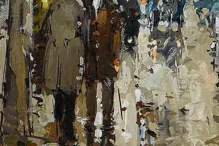 Фрагмент Early evening in Paris