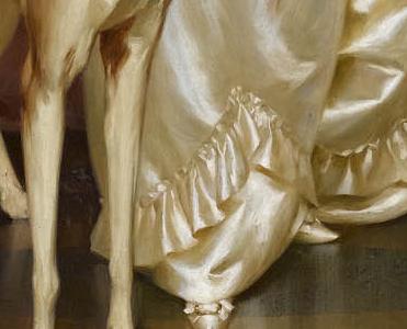 Фрагмент Элегантная леди