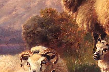 Фрагмент Evening Head of Loch Long Dumbartonshire