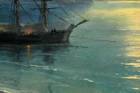 Фрагмент EVENING IN CRIMEA