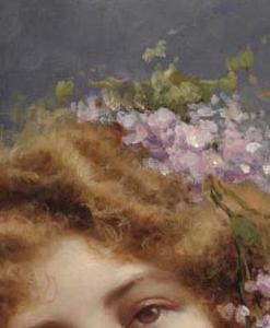 Фрагмент FANCIULLA CON LILL