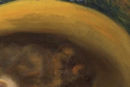 Фрагмент FEMME AU BOUQUET DE PIVOINES