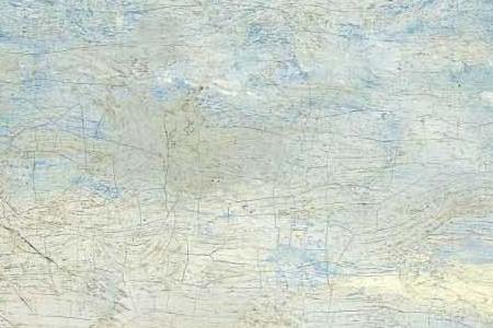 Фрагмент FEMME ET ENFANT SUR UN CHEMIN HIVER