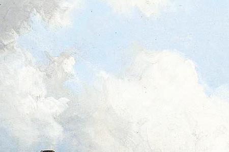 Фрагмент FIGURES IN THE SUNLIT STREETS OF A DUTCH TOWN