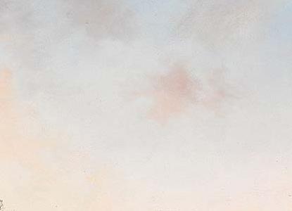 Фрагмент FIGURES ON A FROZEN WATERWAY A SNOW COVERED CASTLE