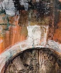 Фрагмент Fillette assise au bord du Canal