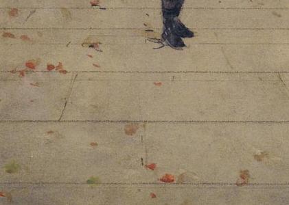 Фрагмент FILLETTES SUR LES QUAIS PLACE DU CH TELET