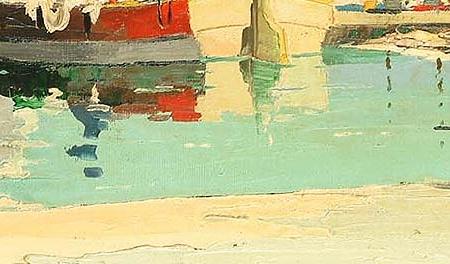 Фрагмент Fisherman coming ashorebears