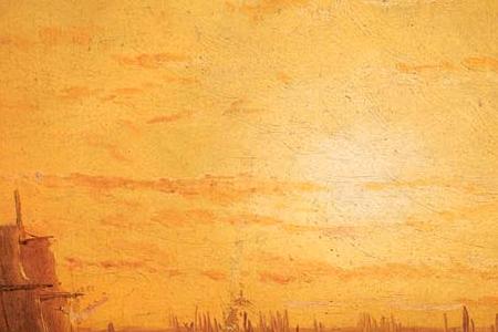 Фрагмент Fleet at Sunset