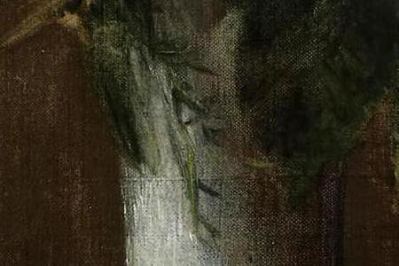 Фрагмент FLEURS DANS UN VASE DE PORCELAINE