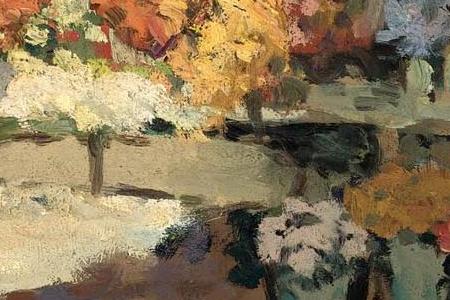 Фрагмент FLOWER MARKET AT LA MADELEINE