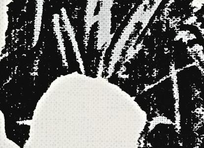 Фрагмент FLOWERS четыре белвх цветка