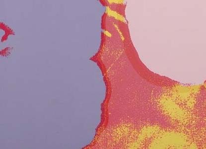 Фрагмент FLOWERS розовые на розовом