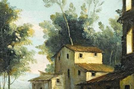 Фрагмент FOUNDATION VIEWS APOLLONIO DOMENICHINI -ACTIVE IN VENICE 2