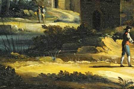 Фрагмент FOUNDATION VIEWS APOLLONIO DOMENICHINI -ACTIVE IN VENICE 2