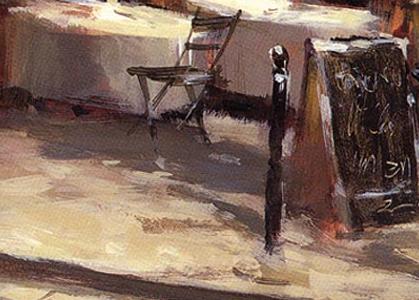 Фрагмент Французское кафе