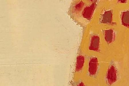 Фрагмент Girl and parasol