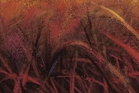 Фрагмент Golden grasses