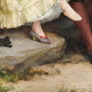 Фрагмент Голубая туфелька