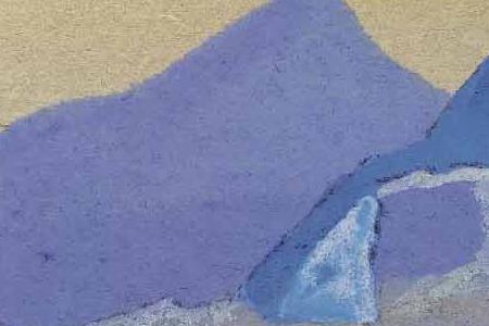 Фрагмент ГОЛУБОЙ ПЕЙЗАЖ