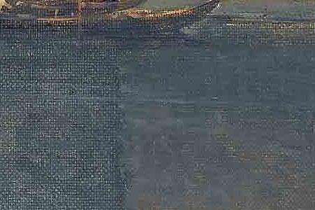 Фрагмент Gondolas on the Riva degli Schiavoni Venice