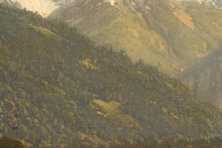 Фрагмент Горный вид