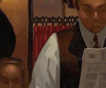 Фрагмент Handsome Lazy Waiter