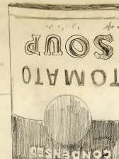 Фрагмент Heinz Tomato Ketchup with Campbell s Soup Can