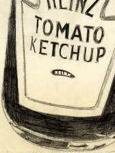 Фрагмент Heinz Tomato Ketchup with Campbell s Soup Can