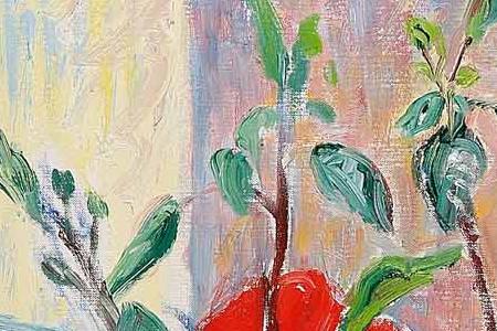 Фрагмент Hibiscus on a covered terrace July