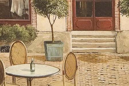 Фрагмент Hotel de Paris.