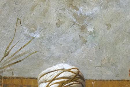 Фрагмент Художник за работой