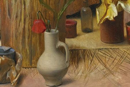 Фрагмент Художник за работой