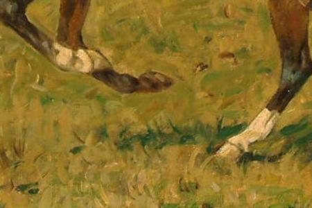 Фрагмент Huntsman taking a fence