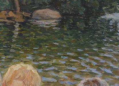 Фрагмент Игроки в шахматы