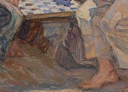 Фрагмент Игроки в шахматы