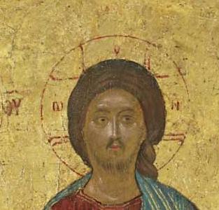 Фрагмент Икона русской школы 17 века