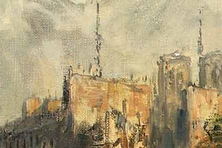 Фрагмент Ile de la Cit Paris