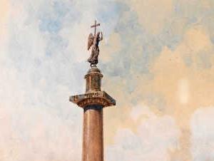 Фрагмент -in-front-of-the-winter-palace-st-petersburg