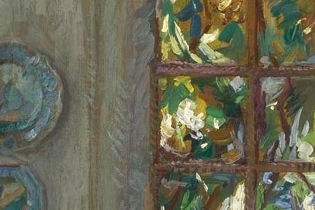 Фрагмент Интерьер с самоваром