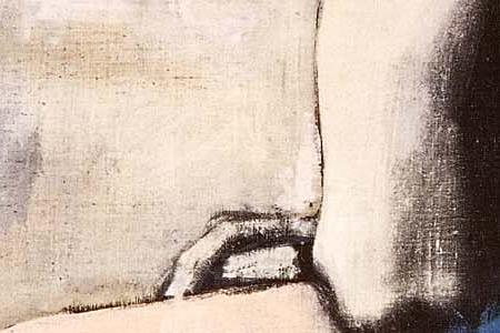 Фрагмент Испания. Девочка на шаре. 1905.